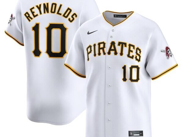 Bryan Reynolds Pittsburgh Pirates Nike Home Limited Player Jersey - White