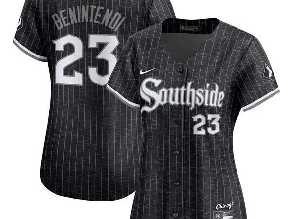 Andrew Benintendi Chicago White Sox Nike Women's 2025 City Connect Limited Jersey - Black
