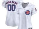 Chicago Cubs Nike Women's Home Limited Custom Jersey - White