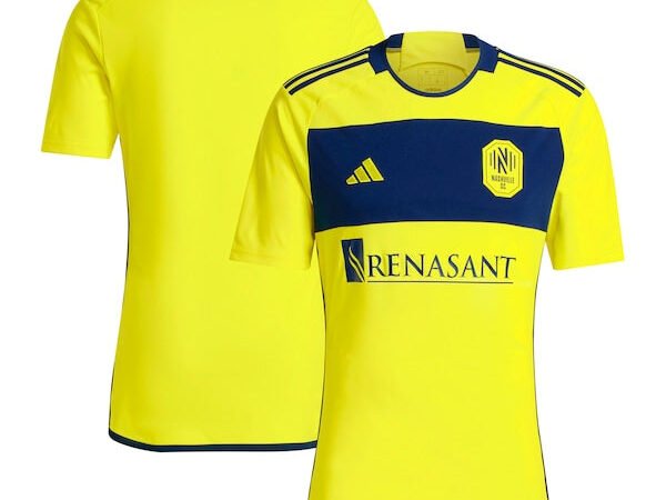Nashville SC adidas 2024 The 615 Kit Replica Jersey - Yellow