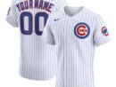 Chicago Cubs Nike Home Elite Custom Jersey - White