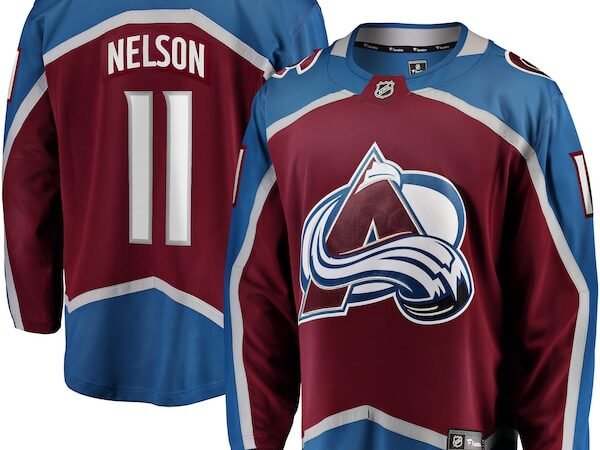 Brock Nelson Colorado Avalanche Home Breakaway Jersey - Burgundy