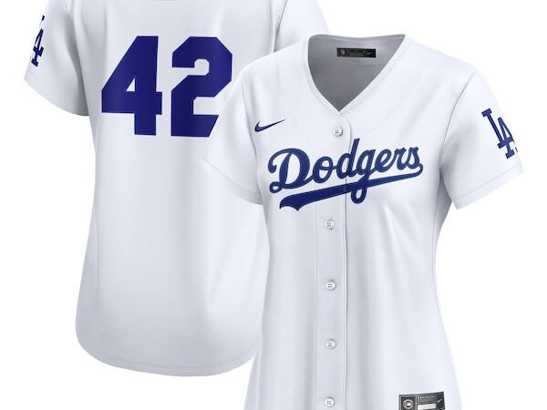 Los Angeles Dodgers Nike Home 2025 Jackie Robinson Day Limited Jersey – White