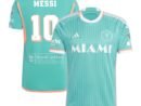 Lionel Messi Inter Miami CF adidas 2024 Archive Authentic Jersey - Aqua