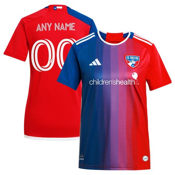 FC Dallas adidas Women's 2024 After Burner Replica Custom Jersey – Navy