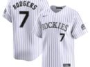 Brendan Rodgers Colorado Rockies Nike Home Limited Player Jersey - White