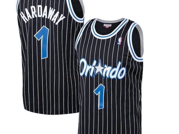 Penny Hardaway Orlando Magic  Hardwood Classics Swingman Jersey - Black
