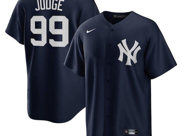 Aaron Judge New York Yankees Nike Big & Tall Alternate Replica Player Jersey - Navy