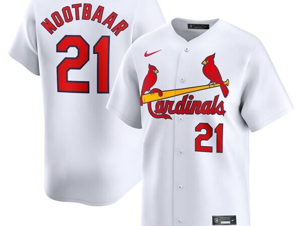 Lars Nootbaar St. Louis Cardinals Nike Home Limited Player Jersey - White