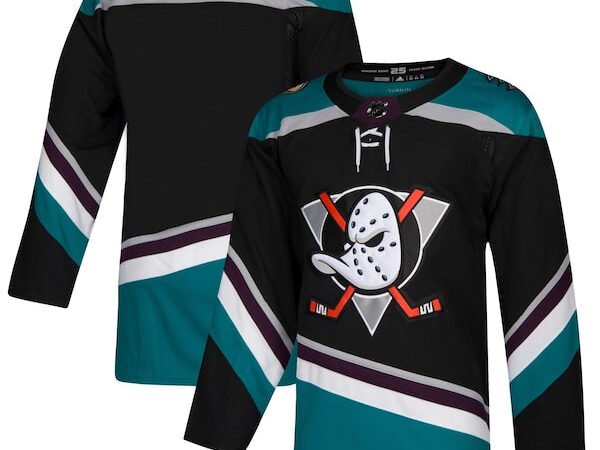 Anaheim Ducks adidas Alternate Authentic Jersey - Black