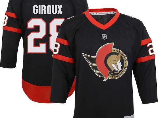 Claude Giroux Ottawa Senators Youth Replica Player Jersey - Black