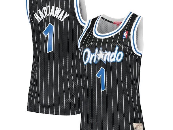 Penny Hardaway Orlando Magic Women's 1994/95 Hardwood Classics Swingman Jersey - Black