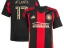 #17 Atlanta United FC adidas Youth 2025 The Connector Replica Player Jersey - Black
