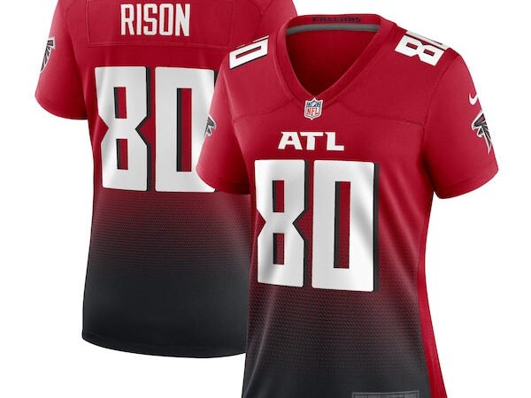 Andre Rison Atlanta Falcons Nike Women's Retired Player Jersey - Red/Black