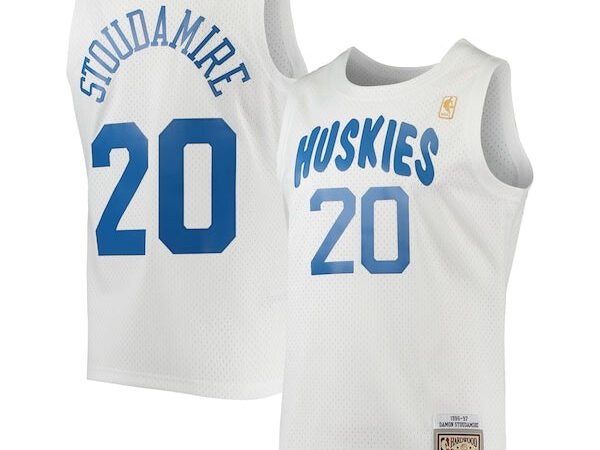 Damon Stoudamire Toronto Raptors 1996/97 Hardwood Classics Swingman Jersey - White