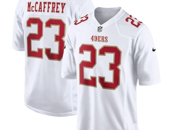Christian McCaffrey San Francisco 49ers Nike Fashion Game Jersey - Tundra White