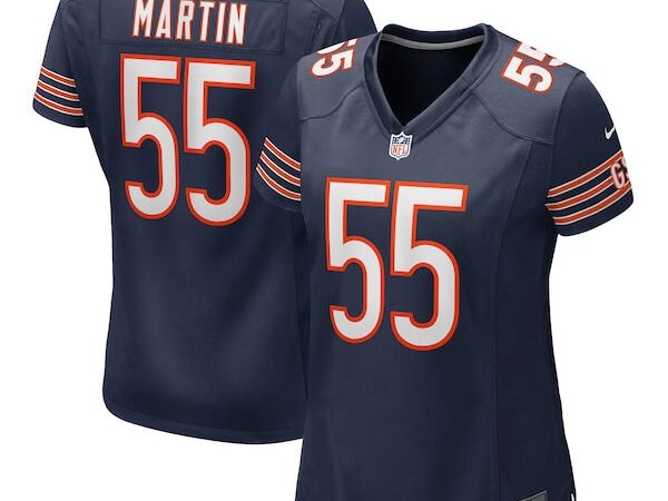 Jacob Martin Chicago Bears Nike Women's  Game Jersey -  Navy