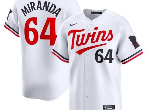 Jose Miranda Minnesota Twins Nike Home Limited Player Jersey - White