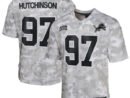 Aidan Hutchinson Detroit Lions Nike Youth 2024 Salute to Service Game Jersey - Arctic Camo