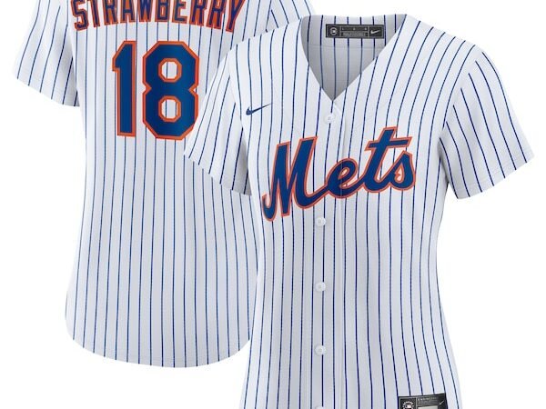 Darryl Strawberry New York Mets Nike Women's Home Replica Player Jersey - White