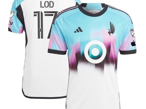 Robin Lod Minnesota United FC adidas 2024 The Northern Lights Kit Authentic Jersey - White