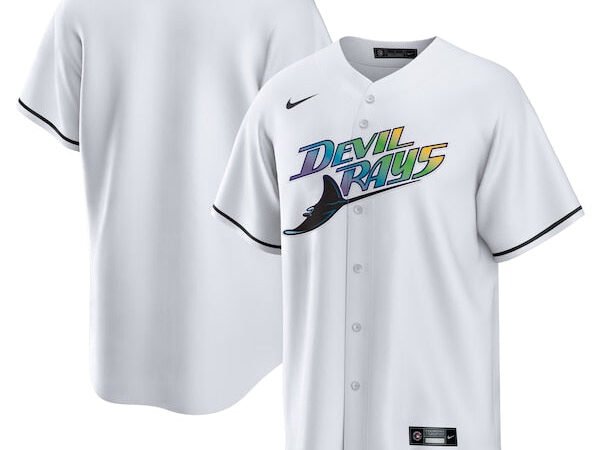Tampa Bay Rays Nike Home Replica Team Jersey - White