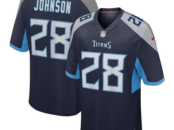 Chris Johnson Tennessee Titans Nike Retired Player Game Jersey - Navy