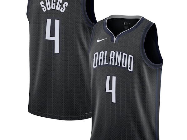 Jalen Suggs Orlando Magic Nike Unisex 2022/23 Swingman Jersey - City Edition - Black
