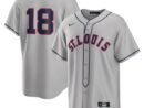 Jordan Walker St. Louis Cardinals Nike 2024 Rickwood Classic Replica Player Jersey - Gray