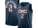 Shai Gilgeous-Alexander Oklahoma City Thunder Nike Unisex 2025/26 Swingman Jersey - Navy - City Edition