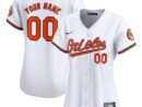 Baltimore Orioles Nike Women's Home Limited Custom Jersey - White