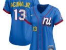 Ronald Acuña Jr. National League Nike Women's 2025 All-Star Edition Limited Player Jersey - Blue