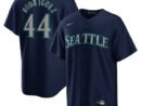 Julio Rodriguez Seattle Mariners Nike Official Replica Player Jersey - Navy/Aqua/White