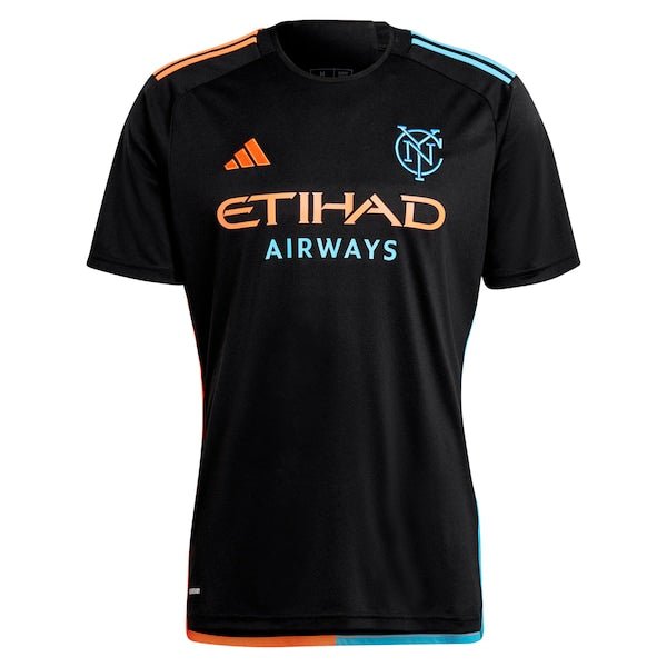 Julian Fernandez New York City FC adidas 2024 24/7 Kit Replica Player Jersey – Black