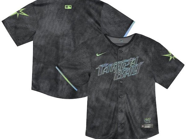 Tampa Bay Rays Nike Toddler City Connect Team Limited Jersey - Black