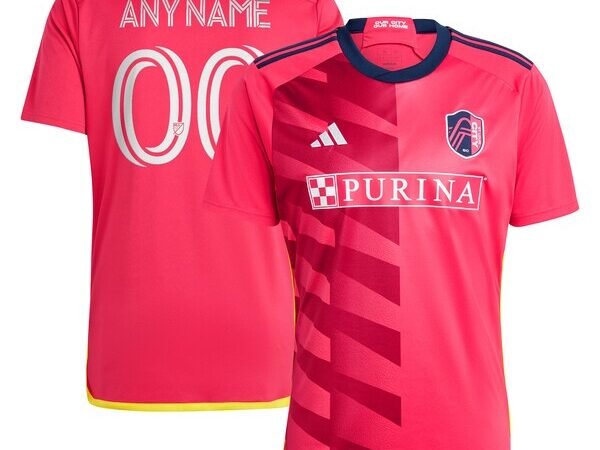 St. Louis City SC adidas 2024 CITY Kit Replica Custom Jersey - Red