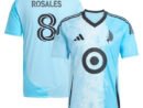 Joseph Rosales Minnesota United FC adidas 2025 CONVERGENCE Replica Player Jersey - Blue