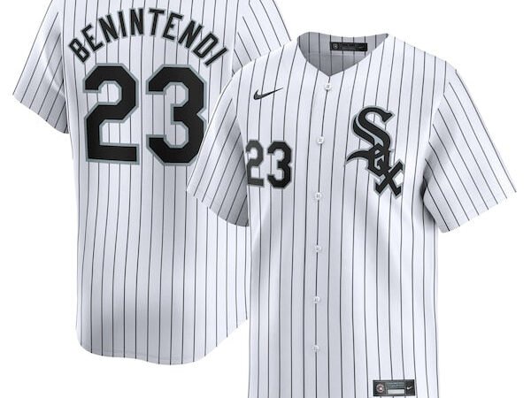 Andrew Benintendi Chicago White Sox Nike Road Limited Player Jersey – White