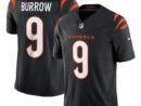 Joe Burrow Cincinnati Bengals Nike Vapor F.U.S.E. Limited Jersey - Black/White/Orange