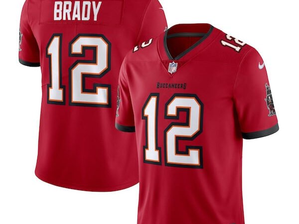 Tom Brady Tampa Bay Buccaneers Nike Vapor Untouchable Limited Jersey - Red/Pewter