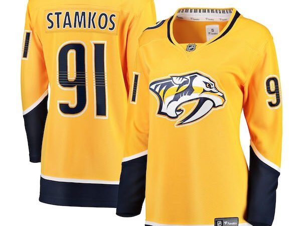 Steven Stamkos Nashville Predators  Women's Home Premier Breakaway Player Jersey - Gold