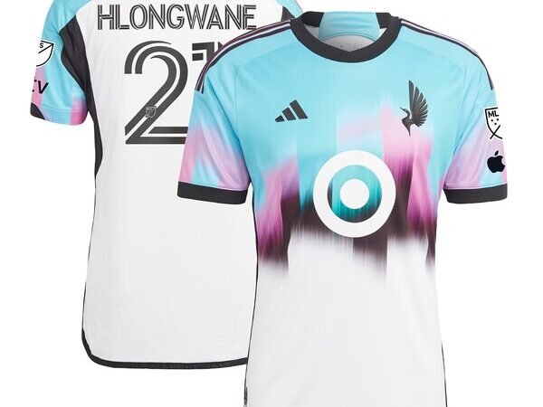 Bongokuhle Hlongwane Minnesota United FC adidas 2024 The Northern Lights Kit Authentic Jersey - White