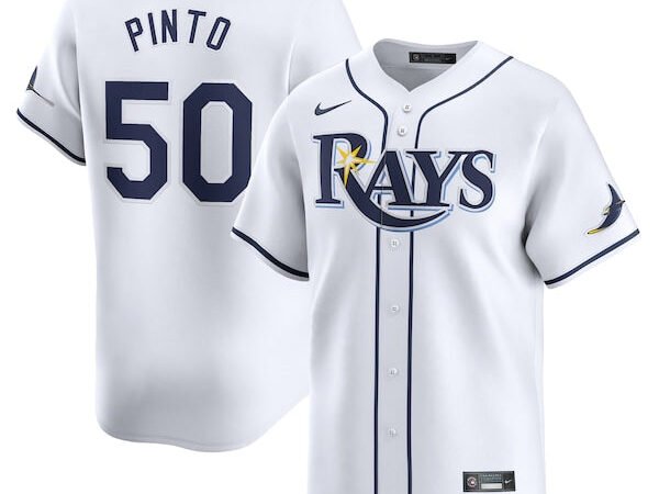 Rene Pinto Tampa Bay Rays Nike Home Limited Player Jersey - White