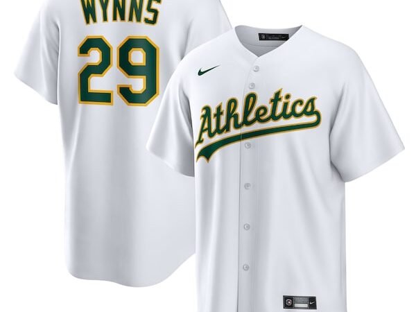 Austin Wynns Athletics Nike Home Replica Jersey - White