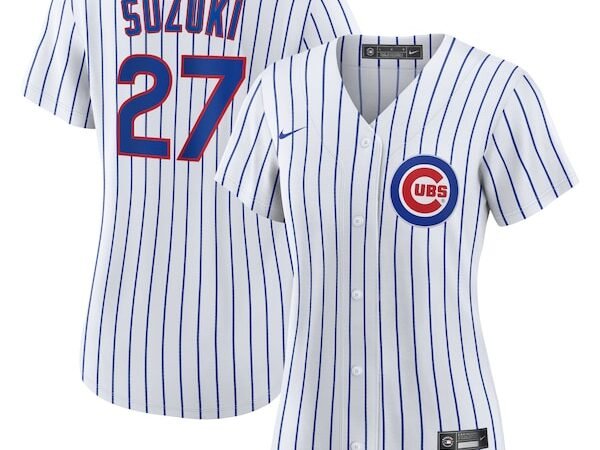 Seiya Suzuki Chicago Cubs Nike Women's Home Replica Jersey - White