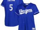 Freddie Freeman Los Angeles Dodgers Women's Plus Size Replica Player Jersey - Royal