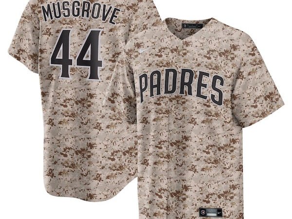 Joe Musgrove San Diego Padres Nike USMC Alternate Replica Player Jersey - Camo