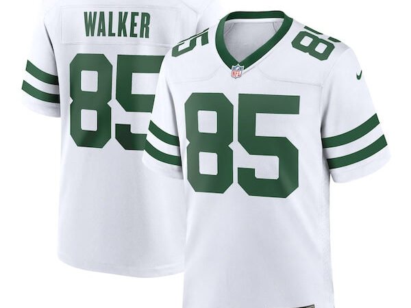 Wesley Walker New York Jets Nike Legacy Retired Player Game Jersey - White/Green