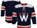 Washington Capitals Youth 2020/21 Alternate Premier Jerseys - Navy