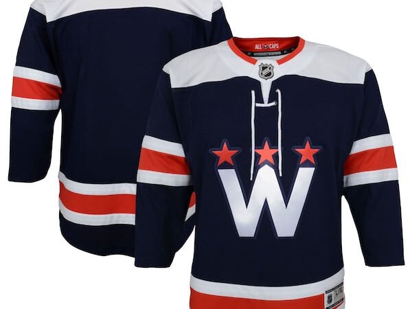 Washington Capitals Youth 2020/21 Alternate Premier Jerseys - Navy